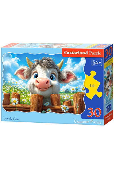 Castorland Puzzle 30 Vacă Drăguță CASTOR