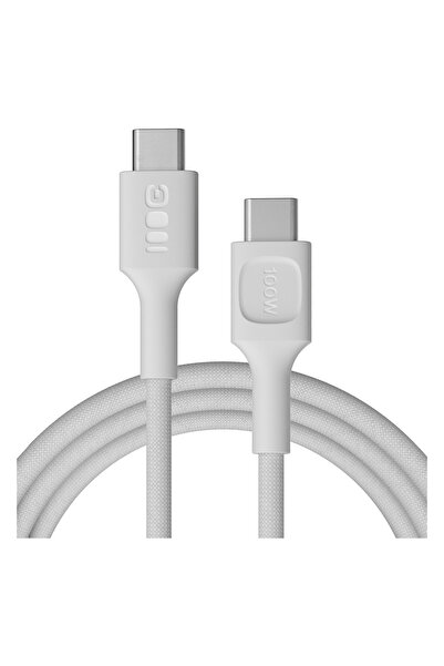 Greencell Cablu USB-C / USB-C PowerStream 200cm PD 100W cu împletitură