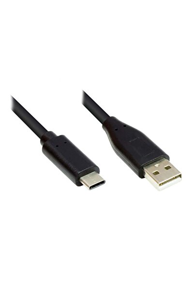 Good Connections USB2.0 Kabel A-C schw. 5m