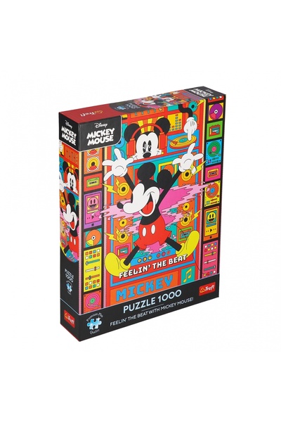 Trefl Puzzle 1000 Disney Cu ritm de Micky