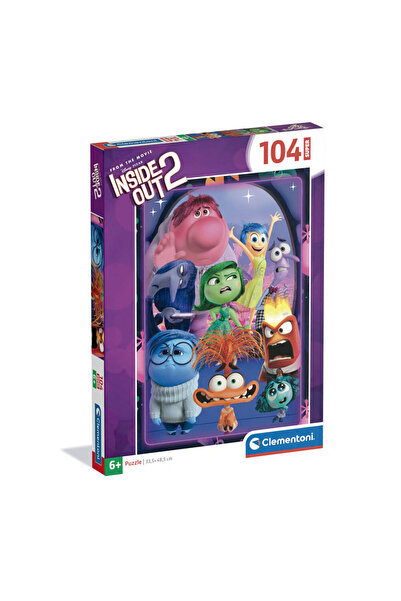 CLEMENTONI Puzzle 104 Inside Out 2
