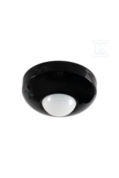 KANLUX Senzor de mișcare 1200VA 360st. ZONA JQ-37-B IP20 negru 463