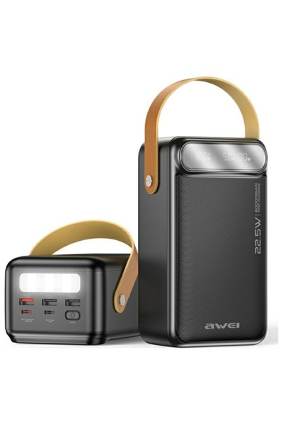 AWEI PowerBank P101K 60000 mAh 22.5W negru