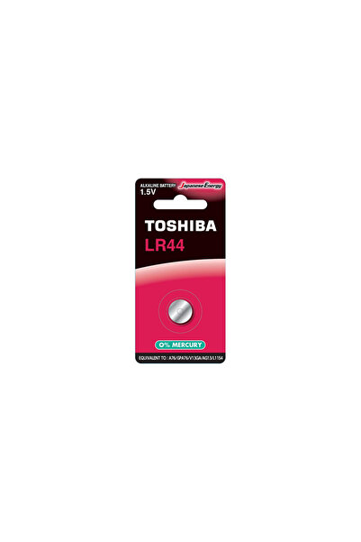 Toshiba Baterie Alcalină Specializată LR44 1,5V Blister 1 bucată