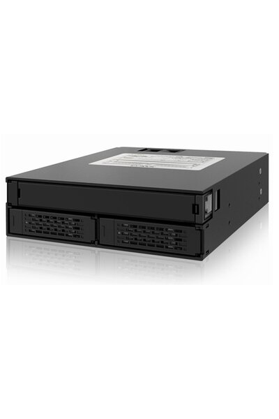 Icy Dock Backplane IcyDock 2x6,3cm SATAI-III/SAS pentru 1x5,25" HDD/SSD