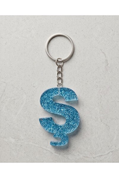Luvia Accesories Keychain Letter Sh Epoxy Keychain
