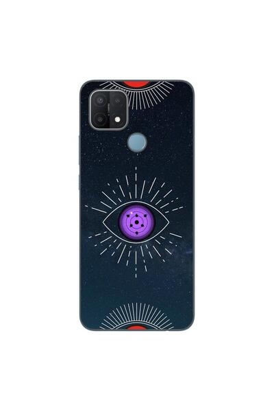 OEM Θήκη συμβατή με Oppo A15 και A15s, από σιλικόνη gel TPU, με σχέδιο Μάτι Τ...