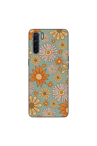 OEM Husa compatibila cu Oppo A91 Silicon Gel Tpu Model Vintage Meadow