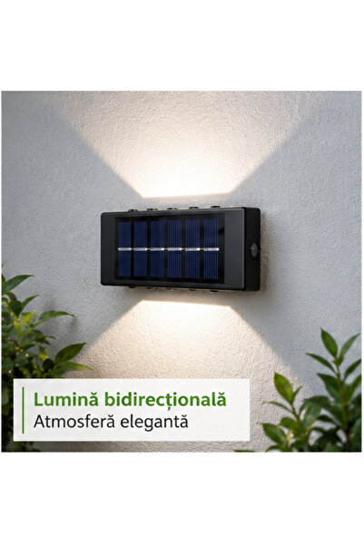 OEM SET 8 LAMPI BIDIRECTIONALE, 15CM, 10 LED-URI (RO-V05)