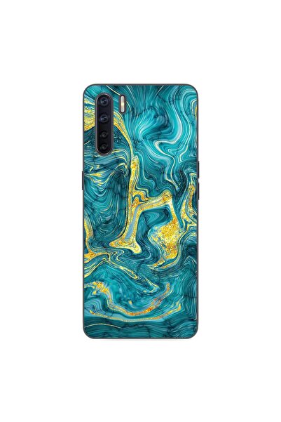 OEM Θήκη συμβατή με Oppo A91 από σιλικόνη gel TPU με αφηρημένο σχέδιο πολύτιμ...