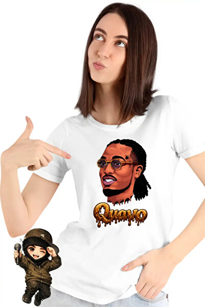 OEM Women's T-Shirt Quavo Party Rap Trap Vibe