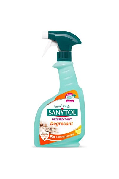 Sanytol Set of 3 x Pure Kitchen Ultra-Degreaser Disinfectant, 750 ml