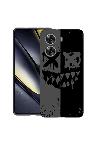 bestcase Калъф за Poco X7 Pro 5G, Смайли, Тънък силиконов 0.8ММ, Удароустойчи...