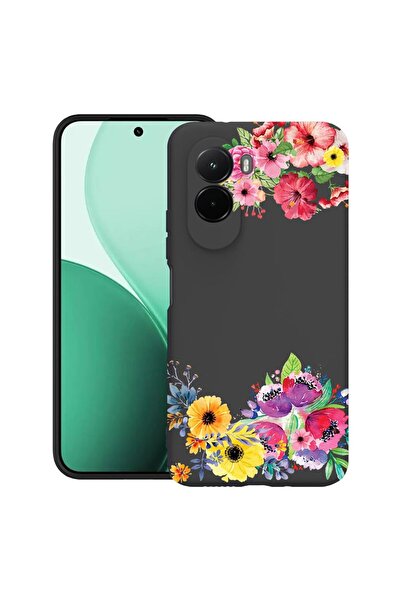bestcase Υπέρλεπτη Θήκη TPU Συμβατή με Poco M7, με Σχέδιο Λουλουδιών, 3119618...