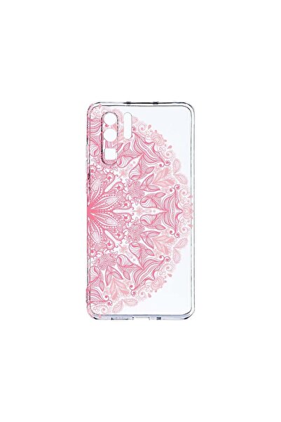bestcase Διαφανής Θήκη Σιλικόνης 2MM, Συμβατή με Huawei P30 Pro, Ροζ Δαντελέν...