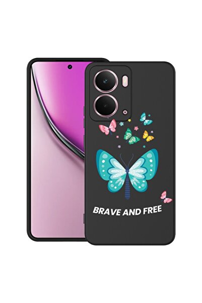 bestcase Θήκη για Realme P3 με σχέδιο πεταλούδες, TPU Ματ Εξαιρετικά Λεπτή, 2...