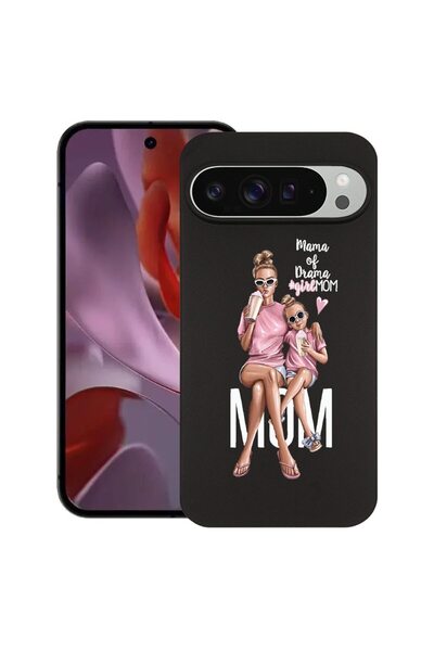bestcase ¬Æ Husa pentru Google Pixel 9 Pro XL, Girl Mom Mama of Drama, Slim S...