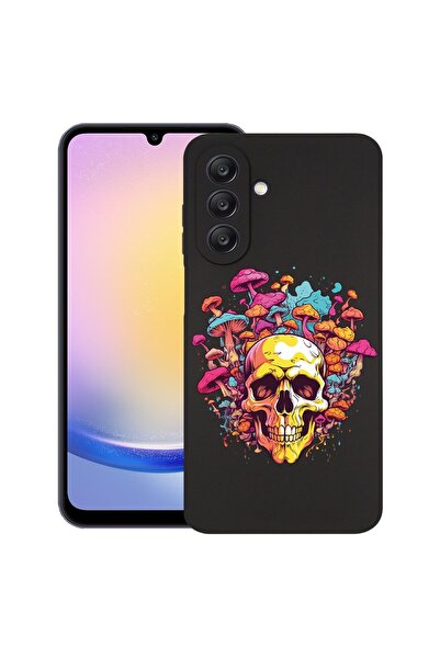 bestcase Husă pentru Realme 14x 5G, Culori de vis - Craniu și ciuperci, Silic...