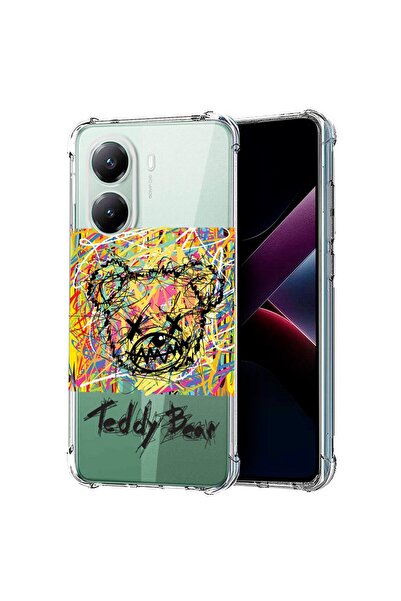 bestcase ¬Æ Husa compatibila Poco X7 Pro 5G, Anti Shock 1.5MM, Teddy Bear Abs...