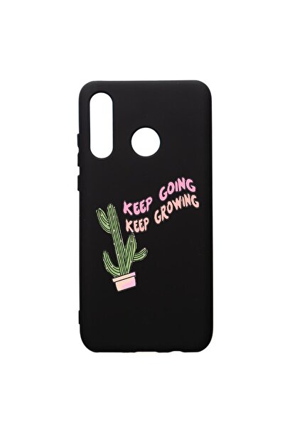bestcase Husa de protectie Huawei P30 Lite, Keep Going, silicon, cu interioru...