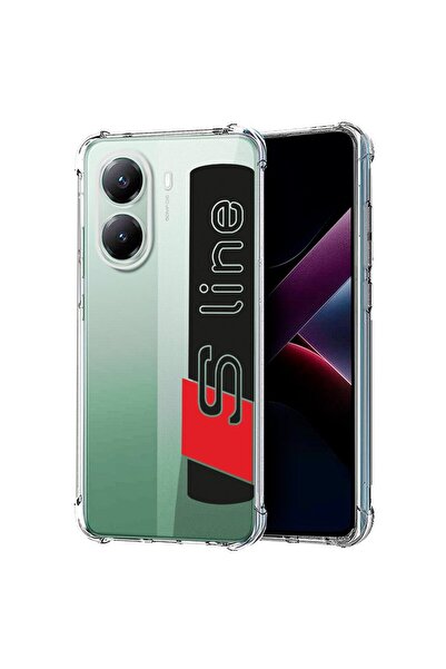 bestcase Съвместим калъф за Poco X7 Pro 5G, Удароустойчив 1.5ММ, Audi S Line,...