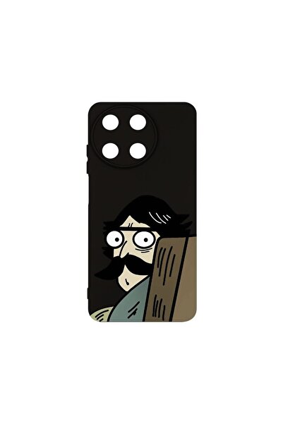 bestcase Премиум силиконов калъф, съвместим с Realme 11 4G, Meme, тънък 1.2 м...