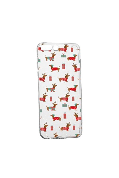 bestcase Husa Silicon Compatibila Cu Huawei Y6 2018, Dachshund Christmas, rez...