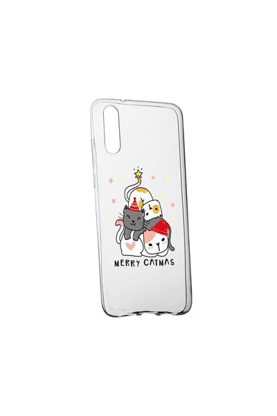 bestcase Husa Silicon Compatibila cu OnePlus Nord CE 5G, Merry Catmas, rezist...