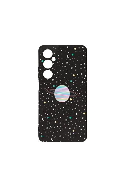 bestcase ¬Æ Husa Slim SIlicon 0.8MM, Compatibila Cu Realme C65, Universe, Pla...