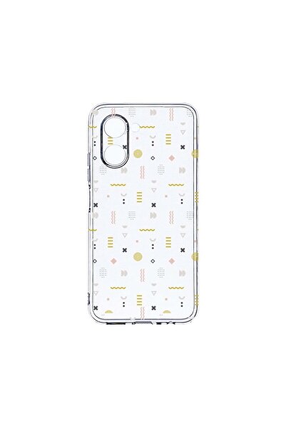 bestcase Διαφανής Θήκη Σιλικόνης 2MM, Συμβατή με Realme C33, Σύμβολα, Αντικρα...