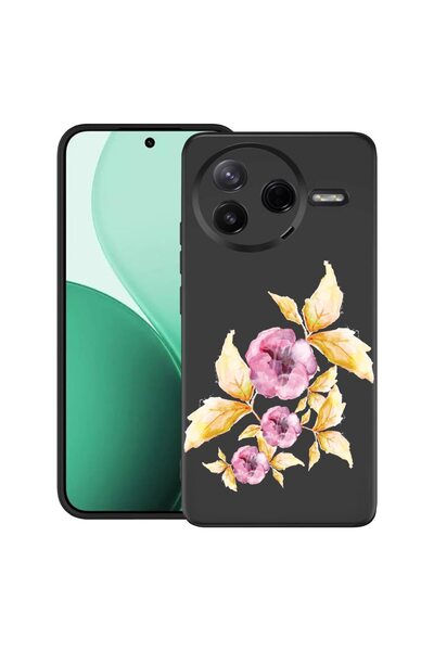 bestcase Υπέρλεπτη Θήκη TPU Συμβατή με Poco F7 Pro, με Σχέδιο Παστέλ Λουλουδι...