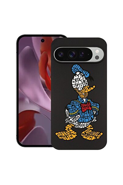 bestcase Husă pentru Google Pixel 9 Pro XL, Calligraphy Donald, Silicon subți...