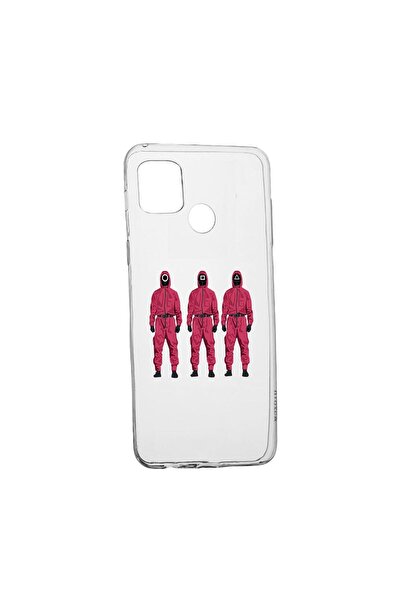 bestcase Husa Silicon Compatibila cu Realme C21, Squid Game - Soldier Mask, r...