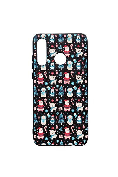 bestcase Husa Premium Silicon Compatibila Cu Huawei P30 Lite, Christmas Ornam...