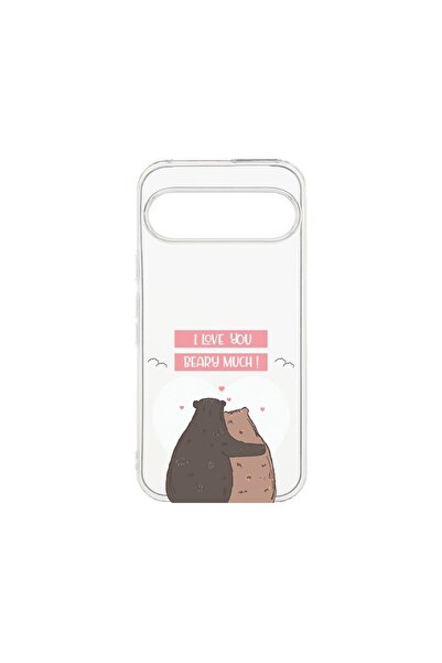 bestcase Husă transparentă din silicon de 2MM, compatibilă cu Google Pixel 9 ...