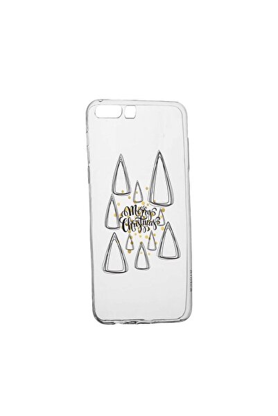 bestcase Silicone Case Compatible with Huawei Y6 2018, Minimalist Merry Chris...