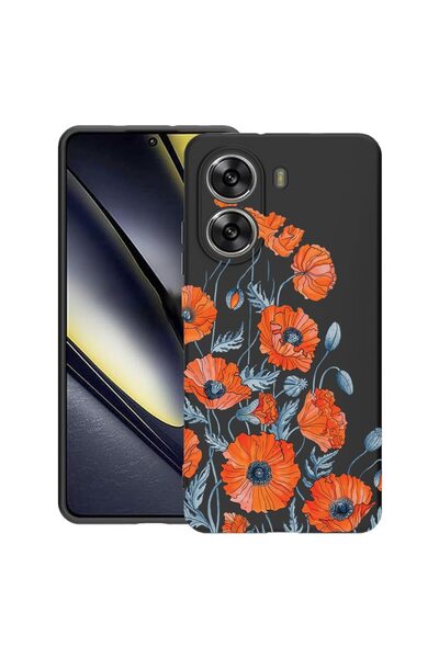bestcase ¬Æ Husa TPU Ultra Slim Compatibila cu Poco X7 Pro 5G, Floral - Minim...