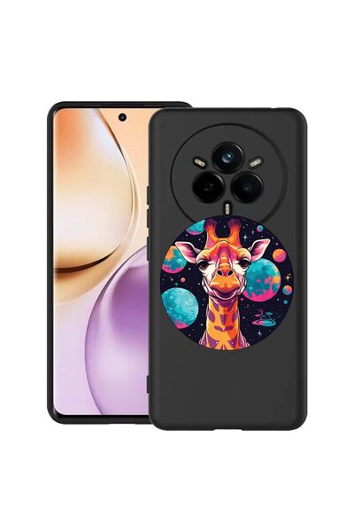 bestcase ¬Æ Husa pentru Realme 14 Pro 5G, Dream Colors Giraffe, Slim Silicon ...