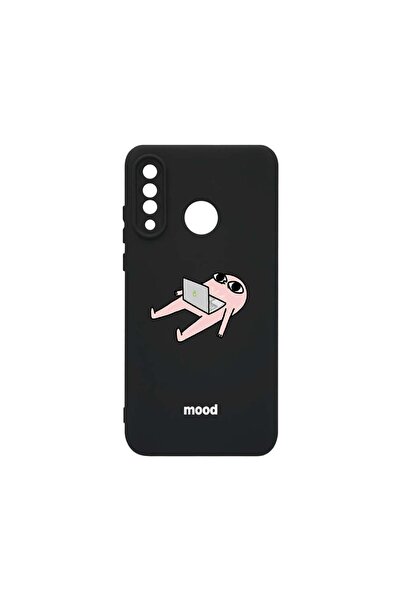 bestcase Θήκη Υγρής Σιλικόνης Premium, Συμβατή με Huawei P30 Lite, Meme Mood,...