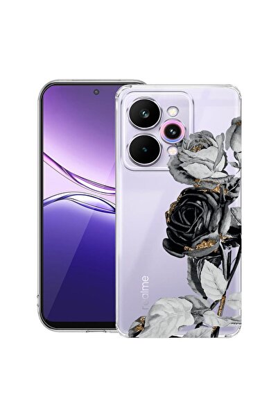 bestcase ¬Æ Husa Clear Slim Silicon Compatibila cu Realme 15 / 15 Pro, Black ...