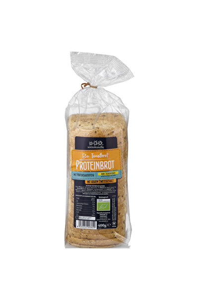 Sottolestelle Organic Protein Bread with Sourdough 400 g