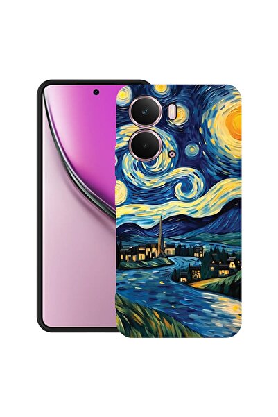 bestcase Θήκη για Realme P3 με σχέδιο Έναστρη Νύχτα, TPU Ματ Εξαιρετικά Λεπτή...