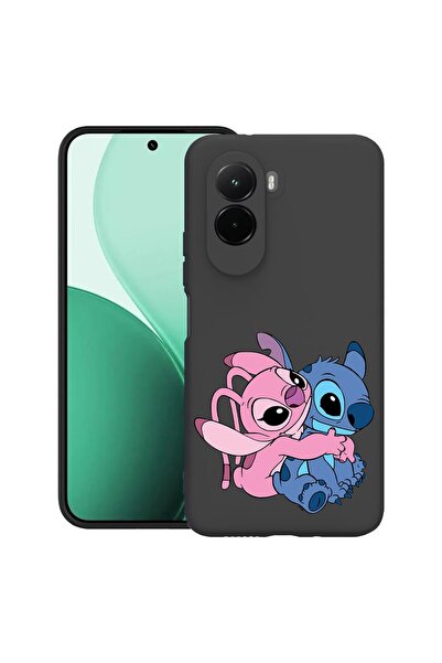 bestcase Υπέρλεπτη Θήκη TPU Συμβατή με Poco M7, με Σχέδιο Αγγελάκι που Αγκαλι...