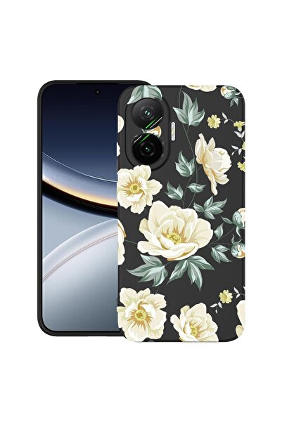 bestcase ¬Æ Husa pentru Poco F7 cu Design Flowers, TPU Mat Ultra Slim, 205200...