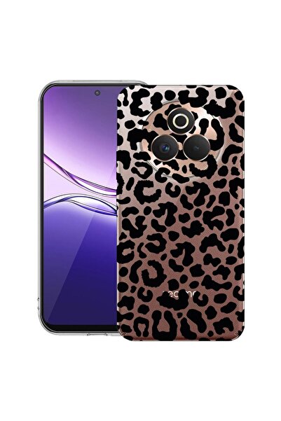 bestcase ¬Æ Husa pentru Realme P3 Pro cu Design Leopard, Clear Slim Silicon, ...