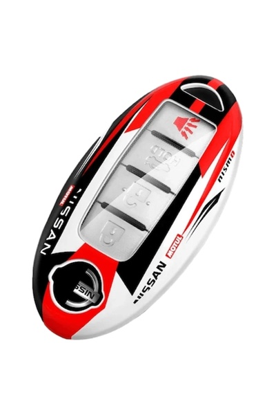Xentech Light Husă cheie Nissan + breloc, ABS+TPU – X-Trail, Qashqai, Rogue, ...