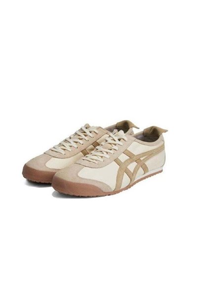 Asics & Onitsuka Tiger Onitsuka Tiger Mexico 66 Colorblock Sneakers Beige/Green