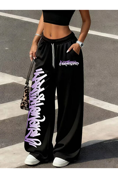 ZAVIXO -Women's Wide Leg Pants 100% Cotton Modern Street Style