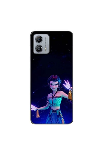 OEM Husa compatibila cu Motorola Moto G73 Silicon Gel Tpu Model KPop Demon Hu...