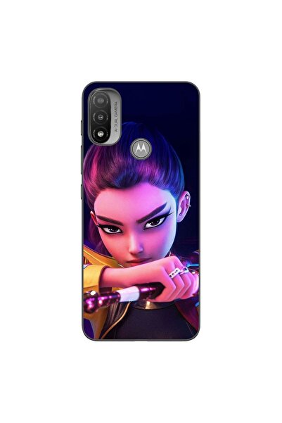 OEM Husa compatibila cu Motorola Moto E20 Silicon Gel Tpu Model KPop Demon Hu...